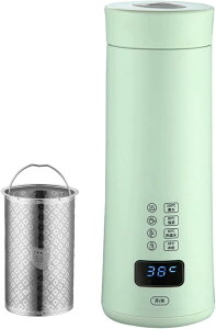 トラベルケトル 水筒 空焚き防止 漏れない 電気温水カップ ステンレス 沸騰乾燥防止 旅行用電気ケトル お茶