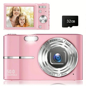 SD�J 32GB 16�{�Y�[�� 1080P FHD 5000����f �B�e ���� ���B�� �y�� ���掿 ���^ �f�W�J�� �J���� �r�f�I�J����