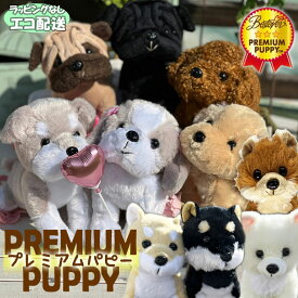 【ご自宅用】 ぬいぐるみ 犬 単品 17cm 　いぬ　誕生日 プレゼント 女性 母 子ども 女の子 男の子 トイプードル ミニチュアダックス マメシバ シーズー チワワ 子犬 お祝い 毛並みもそれぞれ 個性あふれる ふわふわ ワンコの可愛いぬいぐるみ メッセージ対応