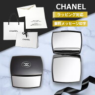 シャネル ミラー ミロワール ドゥーブル ファセット CHANEL プレゼント ダブル コンパクトミラー ブラン…