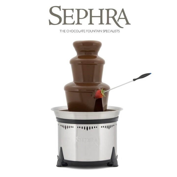楽天市場】チョコレート ファウンテン クラシック フォンデュ Sephra 