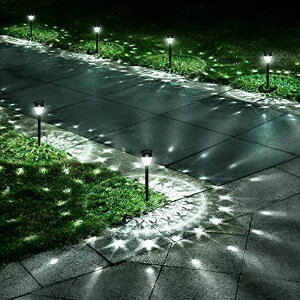 LED�\�[���[���C�g �\�[���[�p���[ �K�[�f�����C�g URAGO Super Bright Solar Lights Outdoor Waterproof 10 Pack, Dusk to Dawn Up to 12 Hrs Solar Powered Outdoor Pathway Garden Lights Auto On/Off, LED Landscape Lighting Decorative for Wa �y