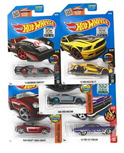 �z�b�g�E�B�[�� �����X�^�[�g���b�N �_�E���q�����[�X �v���C�Z�b�g Hot Wheels Muscle Car Madness 5 Pack Random Diecast Bundle Set with Various Corvettes, Mustangs, Camaros, Chargers, GTOs, Firebirds, Shelby, and More �y���s�A
