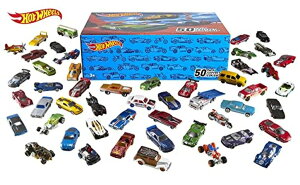 �z�b�g�E�B�[�� �����X�^�[�g���b�N �_�E���q�����[�X �v���C�Z�b�g Hot Wheels Set of 50 1:64 Scale Toy Trucks and Cars, Individually Packaged? for Kids and Collectors, Styles May Vary ??? �y���s�A���i�z