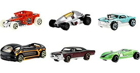 ホットウィール モンスタートラック ダウンヒルレース プレイセット Hot Wheels HW Legends Multipacks of 6 Toy Cars, 1:64 Scale, Authentic Decos, Popular Castings, Rolling Wheels, Gift for Kids 3 Years Old & Up & Collectors 【並行輸入品】
