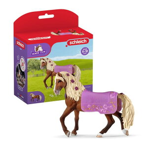 シュライヒ 動物 恐竜 おもちゃ Schleich Horse Club Paso Fino Stallion Show Horse Figurine Toy - Realistic Detailed Show Horse Toy with Saddle Cover and Real Horse Details, for Boys and Girls, Gift for Kids Ages 5+ 【並行輸入品】