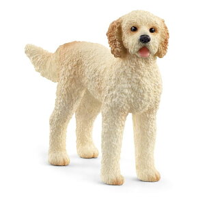 �V�����C�q ���� ���� �������� Schleich Farm World Goldendoodle Dog Figurine - Highly Detailed and Durable Animal Toy, Fun and Educational Play for Boys and Girls, Gift for Kids Ages 3+ �y���s�A���i�z
