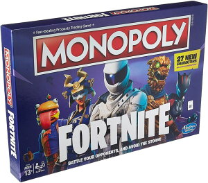 tH[giCg l` tBMA  Monopoly: Fortnite Edition Board Game Inspired by Fortnite Video Game Ages 13 & Up ysAiz