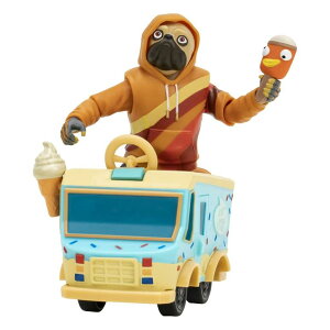 tH[giCg l` tBMA  FORTNITE DOGGO (EMOTE Series) - 4-inch Articulated Figure with Lilf Treat Emote Vehicle and Snow Pop Accessory ysAiz