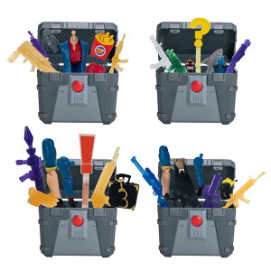 tH[giCg l` tBMA  FORTNITE Henchman Chest Shark Collectible Accessory Set Bundle- Includes 4 Shark Style Henchman Chests, 8 Back Bling, 12 Weapons, 8 Shark Henchman Build-A-Figure Pieces. More Styles Dropping y