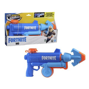 tH[giCg l` tBMA  Nerf Super Soaker Fortnite HG Water Blaster - Pump-Action Soakage for Outdoor Summer Water Games - for Teens, Adults ysAiz