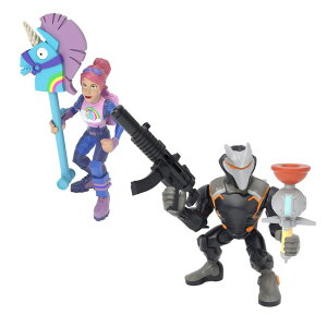 tH[giCg l` tBMA  FORTNITE Battle Royale Collection: Omega & Brite Bomber - 2 Pack of Action Figures ysAiz
