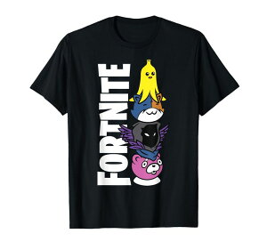 tH[giCg l` tBMA  Fortnite Black Classic Fit Crew Neck T-Shirt - Adult Polyester & Cotton Short Sleeve ysAiz