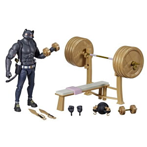 tH[giCg l` tBMA  FORTNITE Hasbro Victory Royale Series Meowscles (Shadow) Deluxe Pack Collectible Action Figure with Accessories - Ages 8 and Up, 6-inch ysAiz