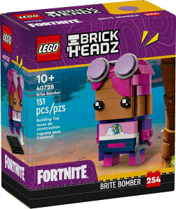 tH[giCg l` tBMA  LEGO Fortnite Brickheadz Brite Bomber 40728 (151 Pieces) Building Set for Fans Aged 10 and Up ysAiz