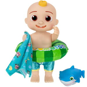 {XxCrB l` tBMA  CoComelon - Splish Splash JJ Doll- with Shark Bath Squirter and Water Accessories Water Play - Toys for Kids and Preschoolers - Amazon Exclusive ysAiz