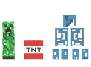 }CN  N[p[ Mattel Minecraft Diamond Level Creeper Action Figure & Die-Cast Accessories, Collectible Toy Inspired by Video Game, 5.5-inch Scale ysAiz