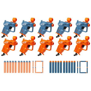 [U[^O [U[e  tFCN NERF Elite Ace SD-1 Party Pack, 10 Blasters, 20 Darts, 8 Year Old Boys & Girls & Up (Amazon Exclusive) ysAiz