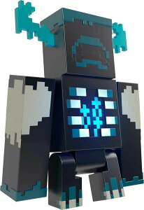 }CNtg }CN Mattel Minecraft Warden Action Figure with Lights, Sounds & Attack Mode, Collectible Toy Inspired by Video Game, 3.25-inch Scale ysAiz