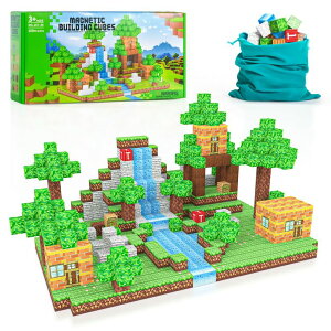 }CNtg }CN KKQ 100PCS Magnetic Blocks - Building Toys for Boys Girls 3+,Build Mine Magnet World,Toddler Magnet Toys STEM Building Game Sensory Gift for Kids Ages 4 5 6 7 8 9 ysAiz