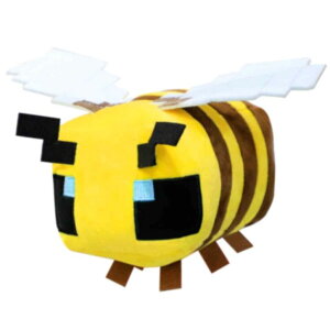 �}�C���N���t�g �}�C�N�� Putrer Bee Plush Toy 6.7''/17cm,Bee Stuffed Animals,Game Toys for Christmas New Year Birthday Gift, 6.7 inches (W-bee plush) �y���s�A���i�z
