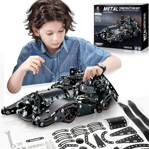 }CNtg }CN LILCRUIBAO Erector Sets for Boys Age 8 9 10 11 12-16 and Older, 332 Pcs Batman Model Car Building Set for Kids Ages 8-12 Year and Up Metal STEM Educational Toy for Kids Boys Girls or Adults ysAiz