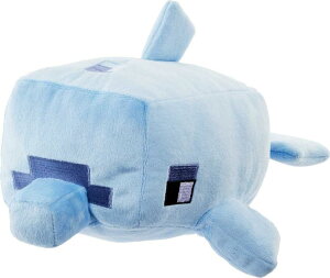 }CNtg }CN Mattel Minecraft Basic Plush Dolphin Soft Doll, Video Game-Inspired Collectible Toy for Kids & Fans Ages 3 Years Old & Up ysAiz