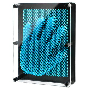 �}�C���N���t�g �}�C�N�� 3D Pin Art Toy, Pin Art Board Pin Art Toy for Kids, Sensory Toys for Age 3, 4, 5, 6, 7, 8, 9, 10+ Years Old Kids Boys Girls, Toddler Toys Birthday Gifts Baby Girl Boy Gifts Fidget Toys(Blue) �y���s�A���i�z