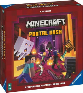 �}�C���N���t�g �}�C�N�� Ravensburger Minecraft: Portal Dash - Engaging Family Board Game for Kids and Adults | Adventure-Packed Gameplay | Ideal Gift for Minecraft Enthusiasts | Suitable for Age 10 and Above �y���s�A���i�z