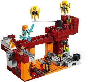 }CNtg }CN S LEGO Minecraft The Blaze Bridge 21154 Building Kit (370 Pieces) ysAiz