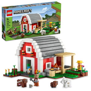 }CNtg }CN S LEGO Minecraft The Red Barn 21187 Building Toy Set for Kids, Girls, and Boys Ages 9+ (799 Pieces) ysAiz