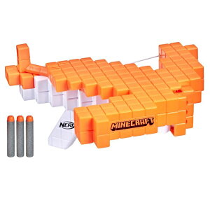 }CN  N[p[ Nerf Minecraft Pillager's Crossbow, Dart-Blasting Crossbow, Includes 3 Elite Darts, Real Crossbow Action, Pull-Back Priming Handle ysAiz