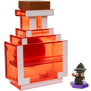 }CN  N[p[ Mattel Minecraft Carry Along Potion Plus Exclusive Mini Figure, Carrying Case for Mini Figures, Based on Minecraft Video Game, Toys for Kids Age 6 and Up ysAiz