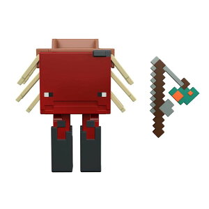 �}�C�N�� �������� �N���[�p�[ Mattel Minecraft Craft-A-Block Strider Figure, Authentic Pixelated Video-Game Characters, Action Toy to Create, Explore and Survive, Collectible Gift for Fans Age 6 Years and Older �y���s�A���i�z
