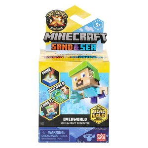 �}�C�N�� �������� �N���[�p�[ Treasure X Minecraft Sand & Sea. Overworld Minecraft Character. Mine, Discover & Craft with 10 Levels of Adventure & 12 Mine & Craft Characters to Collect - Styles May Vary �y���s�A���i�z