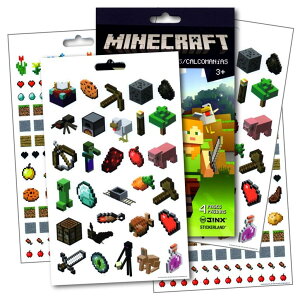 �}�C�N�� �������� �N���[�p�[ Minecraft Stickers ~ Over 295 Minecraft Fun Stickers �y���s�A���i�z