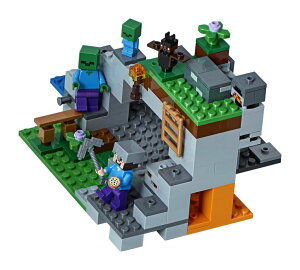 }CN  N[p[ LEGO Minecraft The Zombie Cave 21141 Building Kit with Popular Minecraft Characters Steve and Zombie Figure, separate TNT Toy, Coal and more for Creative Play for 84 months to 168 months (241 Pieces) ysA