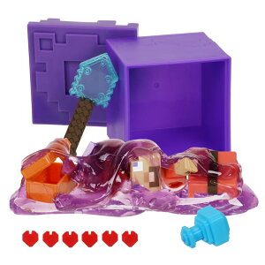 �}�C�N�� �������� �N���[�p�[ Treasure X Minecraft Caves & Cliffs Multi Pack. Overworld Minecraft Characters. Mine, Discover & Craft with 10 Levels of Adventure & 12 Mine & Craft Characters to Collect. 2 Pack �y���s�A���i�z