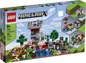 }CN  N[p[ LEGO Minecraft The Crafting Box 3.0 21161 Minecraft Brick Construction Toy and Minifigures, Castle and Farm Building Set, Great Gift for Minecraft Players Aged 8 and up (564 Pieces) ysAiz