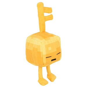 �}�C�N�� �������� �N���[�p�[ JINX Minecraft Dungeons Mini Crafter Gold Sleeping Key Golem Plush Stuffed Toy, Gold, 4.5 Tall �y���s�A���i�z