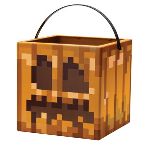 }CN  N[p[ Minecraft Jack O' Lantern Treat Pail, Official Minecraft Treat Pail Costume Accessory, One Size ysAiz