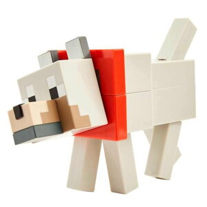 �}�C�N�� �������� �N���[�p�[ Mattel Minecraft Fusion Wolf Figure Craft-a-Figure Set, Build Your Own Minecraft Character to Play with, Trade and Collect, Toy for Kids Ages 6 Years and Older �y���s�A���i�z