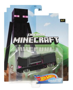 �}�C�N�� �������� �N���[�p�[ Hot Wheels 2020 Minecraft Gaming 1/64 Character Cars -Enderman Vehicle (2/7) �y���s�A���i�z
