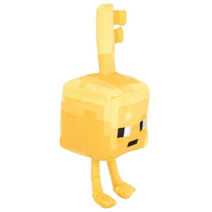 �}�C�N�� �������� �N���[�p�[ JINX Minecraft Dungeons Happy Explorer Gold Key Golem Plush Stuffed Toy, Gold, 7 Tall �y���s�A���i�z