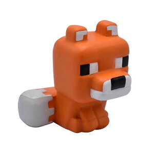 �}�C�N�� �������� �N���[�p�[ Minecraft Fox Mega SquishMe Series 3 - Perfect for Party Favors, Classroom Prizes, Stress Relief Toys, Fidget and Treasure Boxes - Minecraft Figures, Squishy Animals & Small Toys �y���s�A���i�z