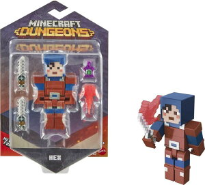 }CN  N[p[ Mattel Minecraft Dungeons 3.25-in Collectible Hex Battle Figure and Accessories, Based on Video Game, Imaginative Story Play Gift for Boys and Girls Age 6 and Older ysAiz
