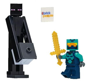}CN  ender dragon LEGO Minecraft: Enderman Minifigure with Nether Hero Combo Pack ysAiz