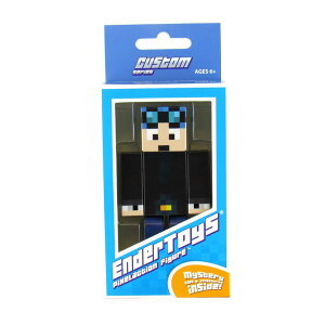 }CN  ender dragon EnderToys Blue Hair Miner Boy Action Figure ysAiz