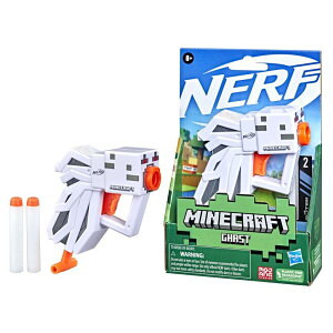 }CN  ender dragon Nerf MicroShots Minecraft Ghast Mini Blaster, Includes 2 Official Elite Darts, Christmas Stocking Stuffers, Minecraft Ghast Mob Design ysAiz