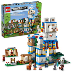 }CN  ender dragon LEGO Minecraft The Llama Village Farm House Toy Building Set 21188, Minecraft Gift Idea for Kids, Boys, Girls Age 9+ Years Old, Create a Minecraft Village with 6 Customizable Buildings and Minifigures ysA